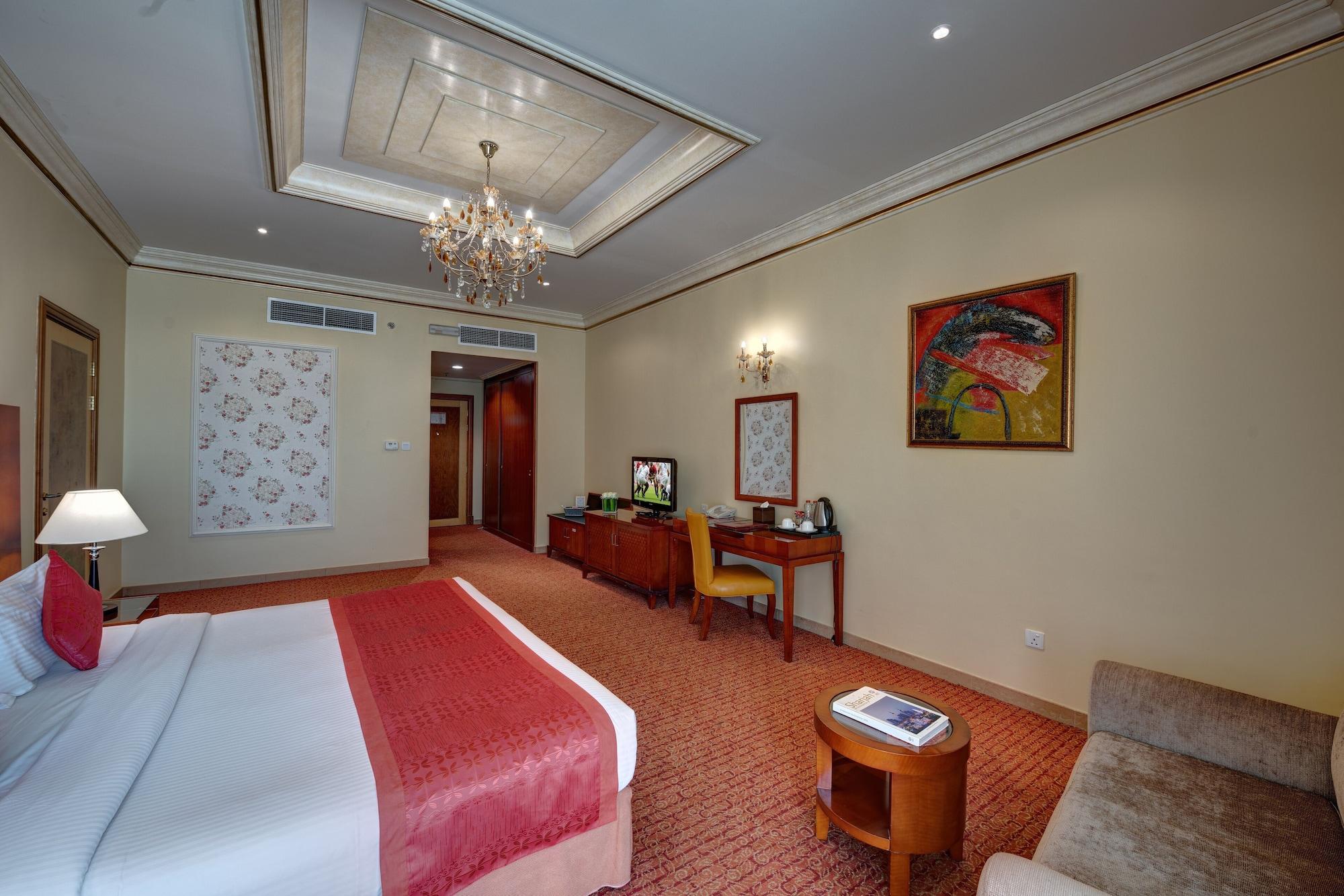 Sahara Beach Resort&Spa Schardscha Exterior foto A room at the Taj Bengal