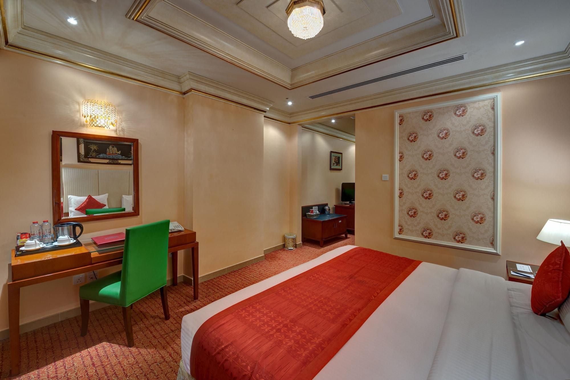 Sahara Beach Resort&Spa Schardscha Exterior foto A room at the hotel